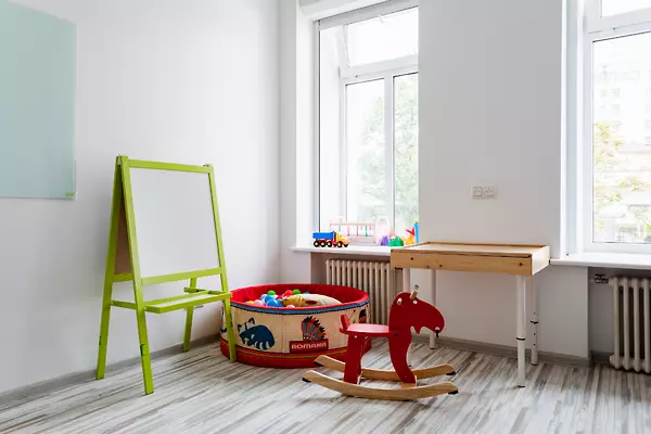 Room with toys for kids